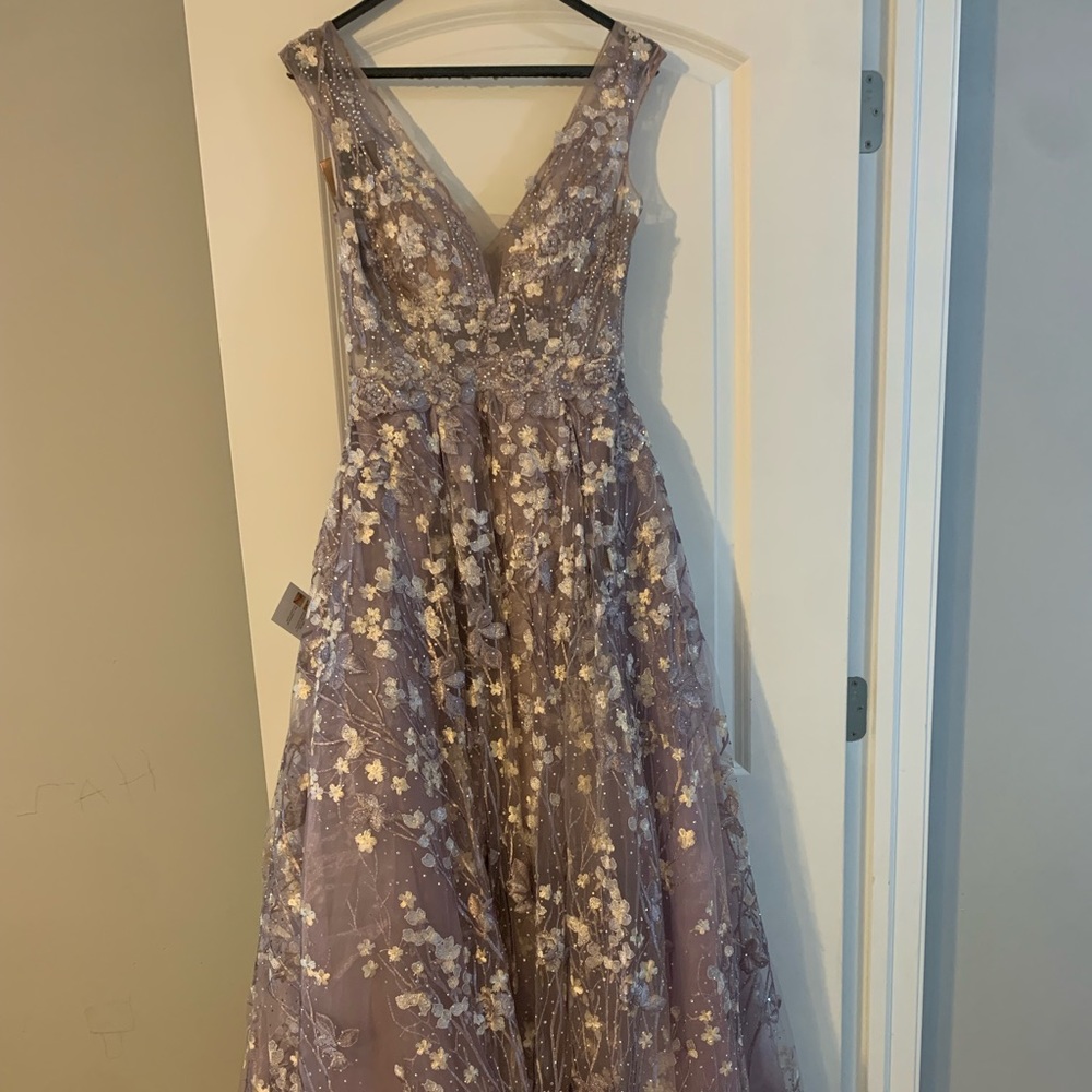 Stunning evening prom or ball gown. Never worn, tags still on.